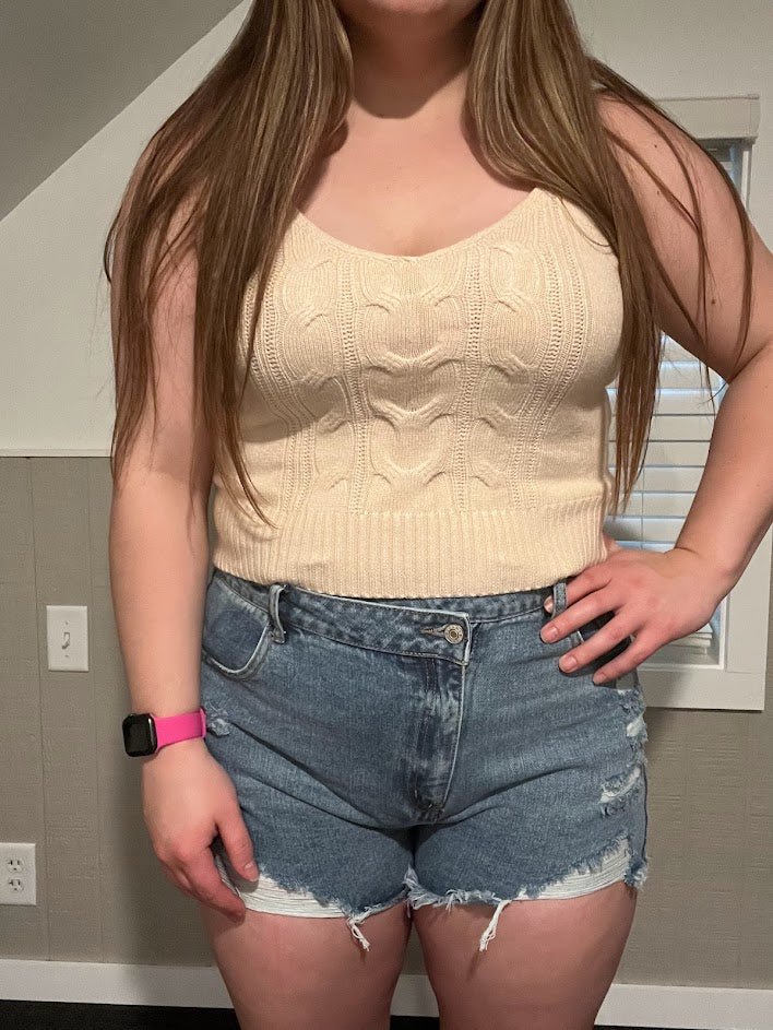 Knitted Crop Top
