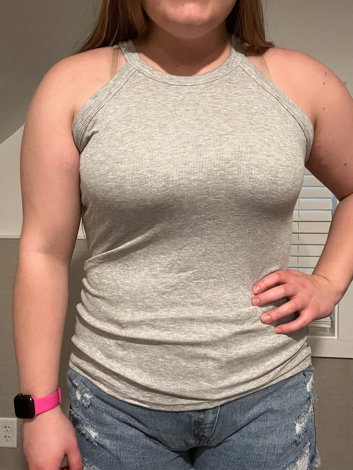 Ribbed Knit Tank Top