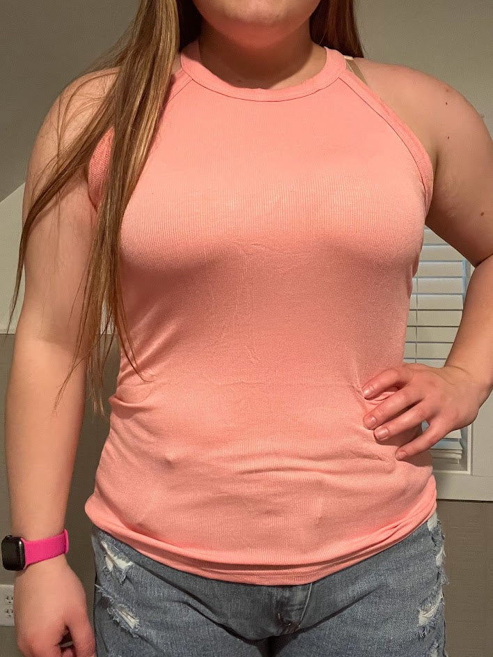 Ribbed Knit Tank Top