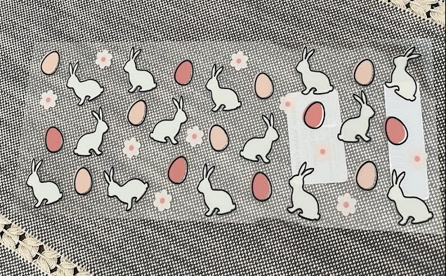 Springtime Bunnies Decal