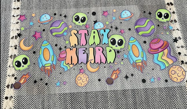 Stay Weird Decal