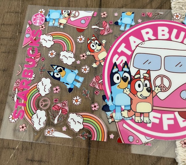 Bluey & Bingo Decal