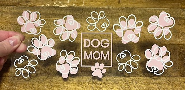 Dog Mom Decal