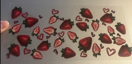 Strawberries Decal