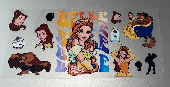 Belle Princess Decal