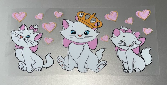 Marie Cat Decal