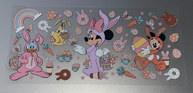 Easter Mickey Mouse Decal