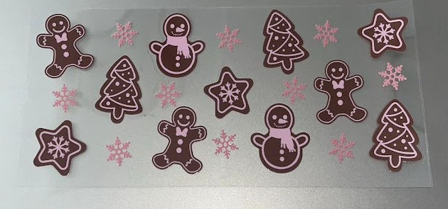 Gingerbread Decal