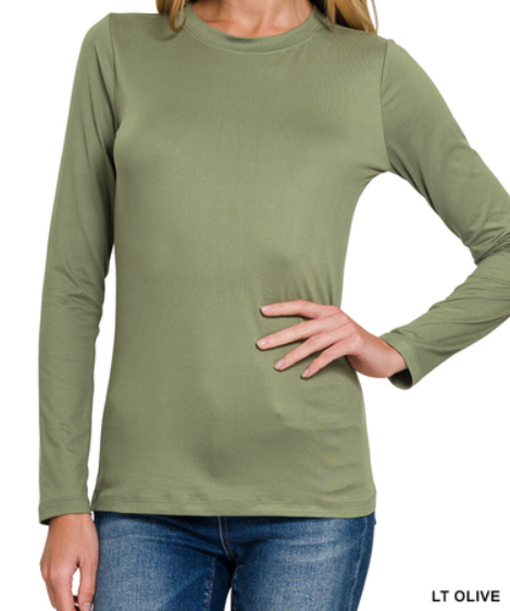Microfiber Long Sleeve Shirt