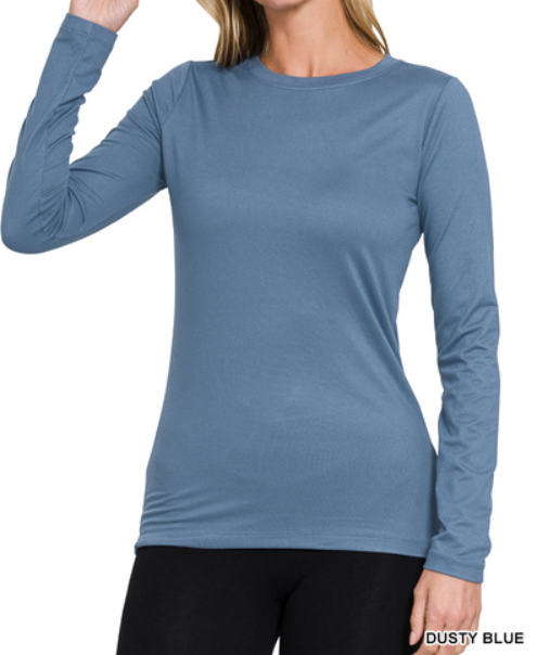 Microfiber Long Sleeve Shirt