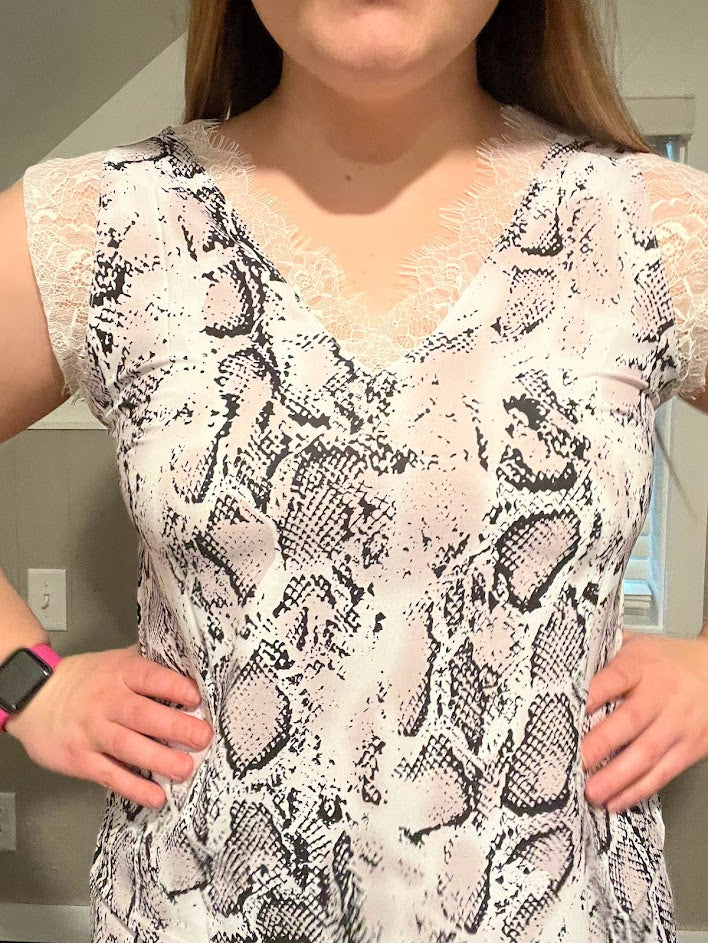 Snakeskin Tank