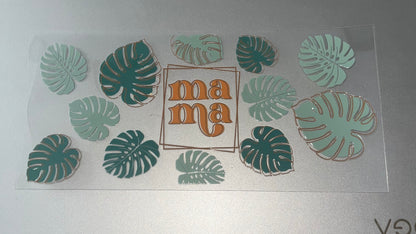 Holographic Mama Palm Decal