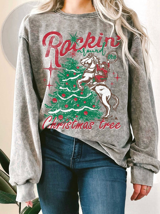 Rockin Around The Christmas Tree Crew Neck