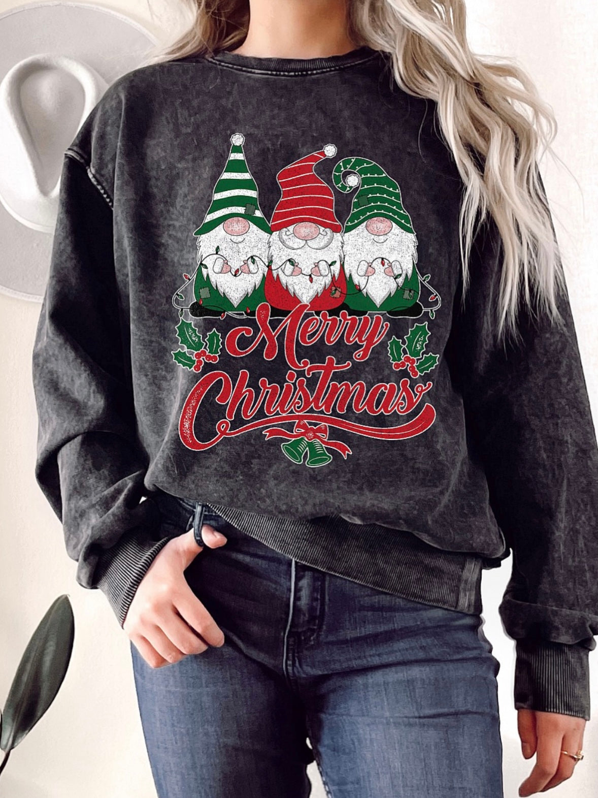 Merry Christmas Crew Neck