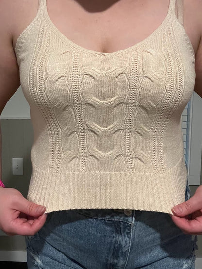 Knitted Crop Top
