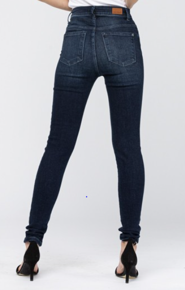 Judy Blue Dark High Waist Skinny Jeans