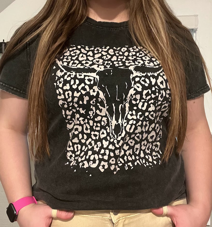 Leopard Skull T-Shirt