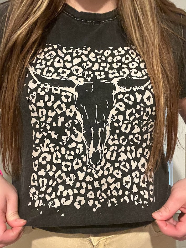 Leopard Skull T-Shirt