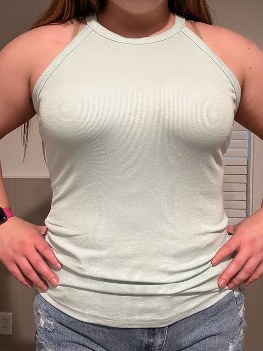 Ribbed Knit Tank Top