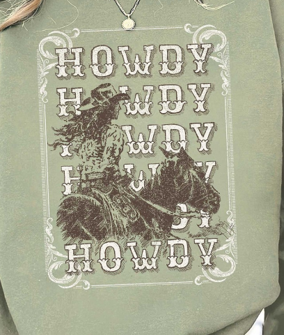 Howdy Crew Neck