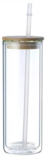 20oz Glass Snow Globe Glass Cup