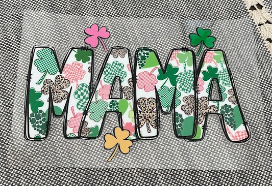 St Patty Mama Decal
