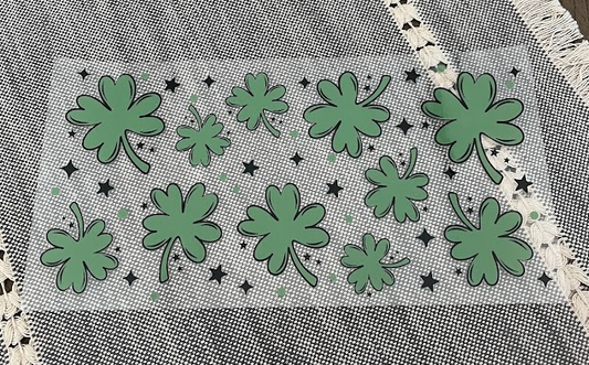 Four Leaf Clovers Decal