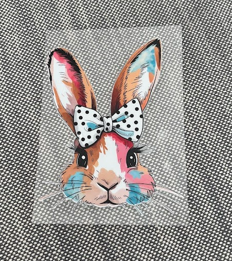 Bunny Bow Decal
