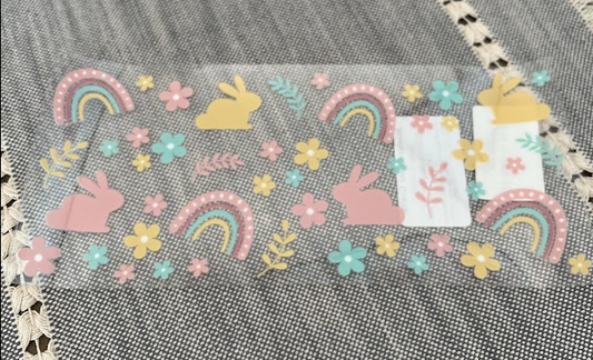 Spring Easter Bunny Decal