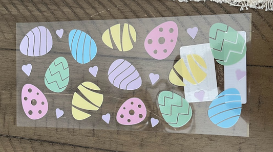 Pastel Easter Egg Deccal