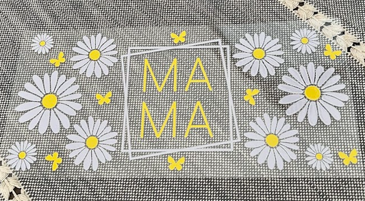 Flower Mama Decal
