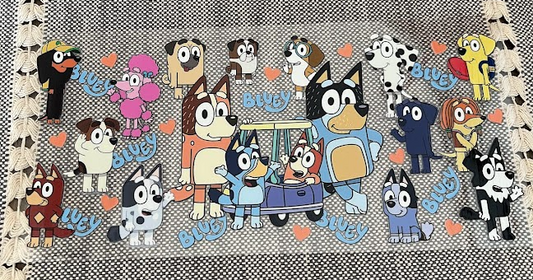 Bluey Character Decal