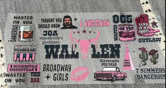 Wallen Decal