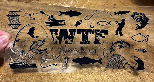 Where's The Fish Decal