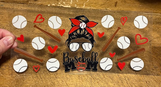 Baseball Mom Decal