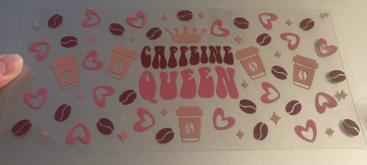 Caffeine Queen Decal