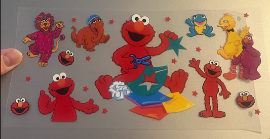 Elmo Characters Decal