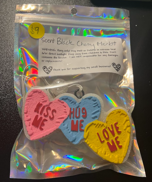 Candy Hearts Freshie