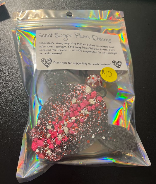 Cow Rock & Glitter Freshie