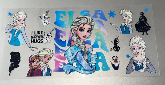 Elsa Princess Decal