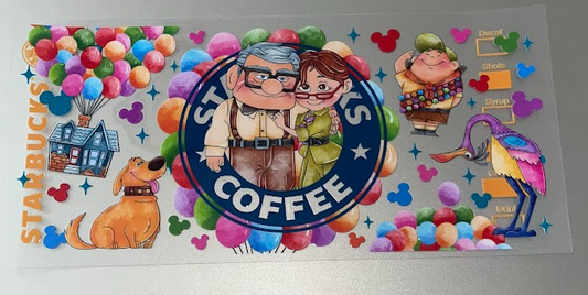 Up Coffee Decal