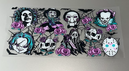 Scary Characters Wrap