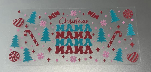 Christmas Mama Decal
