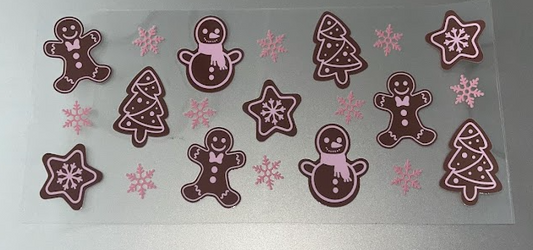 Gingerbread Decal