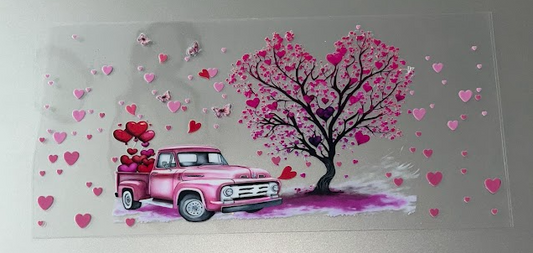 Pickup Hearts Decal
