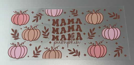 Mama Pumpkin Decal