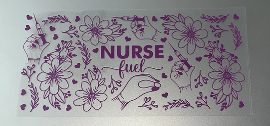Nurse Fuel Decal