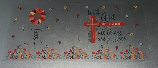 All Things Are Possible Decal