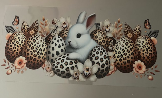 Cheetah Bunny Decal