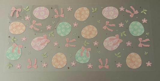 Eggs & Bows Decal